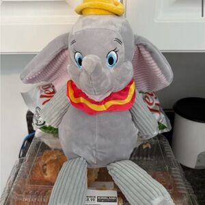 Gray Elephant Plush Toy Dumbo Scentsy come with scent
